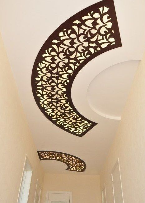 ترکیب کناف و چوب مشبک05